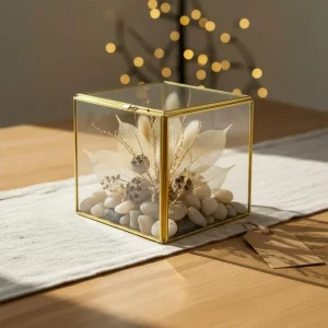 The Geo Brass Geometric Terrarium