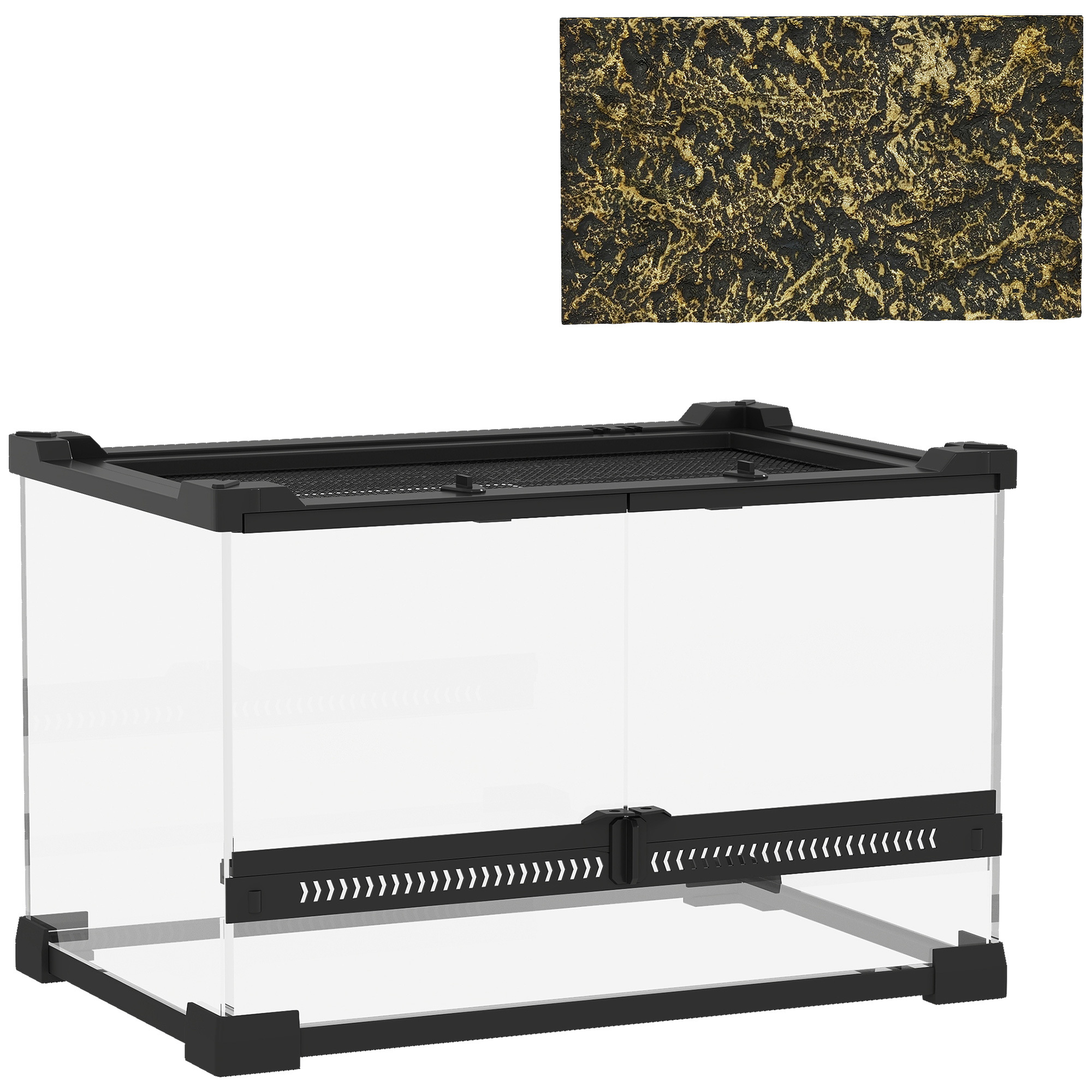 The Glasshouse Mini Bioactive Terrarium Tank (10L)